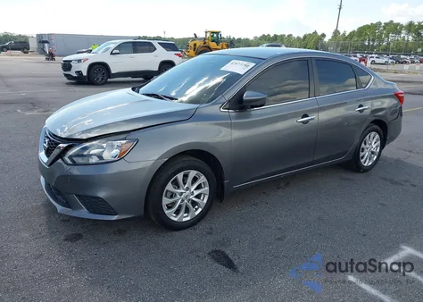 2018 Nissan Sentra Sv z USA, uszkodzony, nr VIN 3N1AB7AP2JY263684